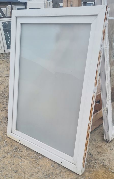 OKNO KacprzaK 111X142 OKNA Używane Białe Plastikowe PCV Lider Okna OLX