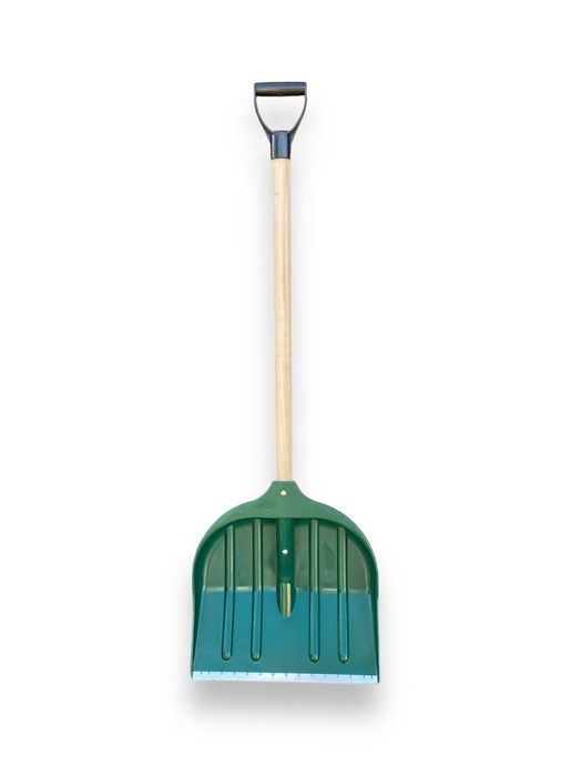 Лопата Лемира велика снігоприбиральна пластмасова з держаком