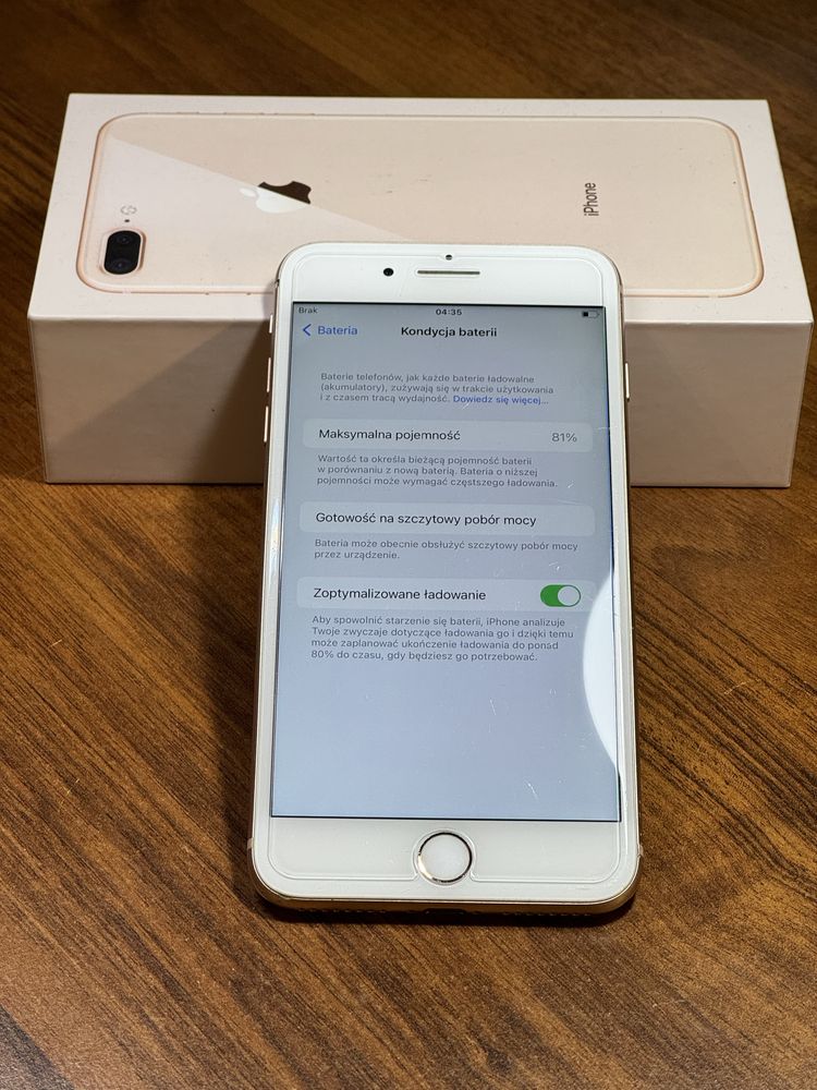 Apple iPhone 8 Plus 64 GB | Stan DB | Bateria 81%