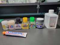 Farbki i chemia Tamiya / Mr Color / podkłady, kleje, różne akcesoria