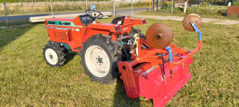 Traktorek 4x4 kubota 20 km glebogryzarka ciągniczek ciągnik iseki jo