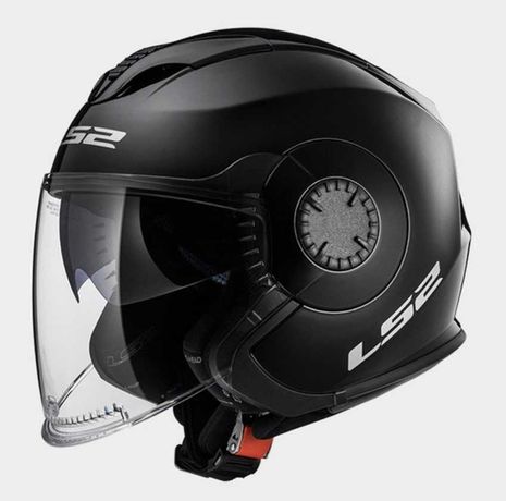 Kask Otwarty Ls2 OF 570 Verso Solid Rozm.Xs Matt Black