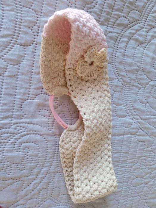 Handmade modna opaska dziergania na szydełku