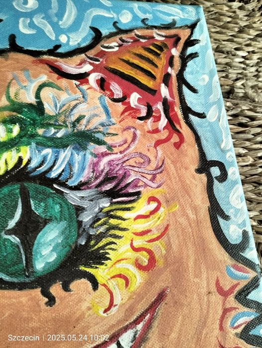 Obraz na płótnie Kot z Cheshire (z Alicji w Krainie Czarów)