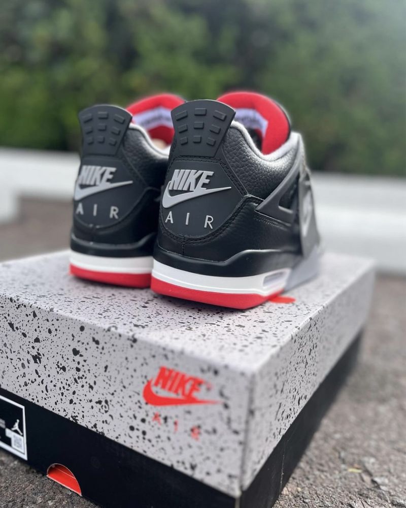 Air Jordan 4 Bred Reimagined