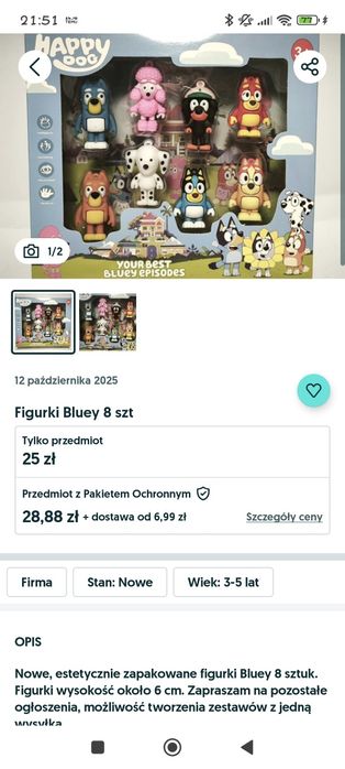 Zestaw nowych zabawek