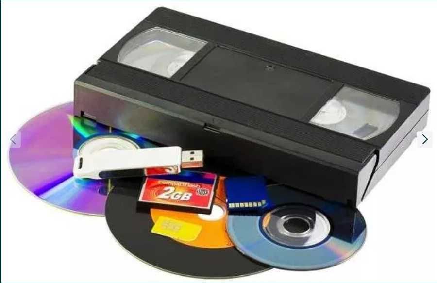 Оцифрування, реставрація відео VHS, VHS-C, Video8, Hi8, MiniDV