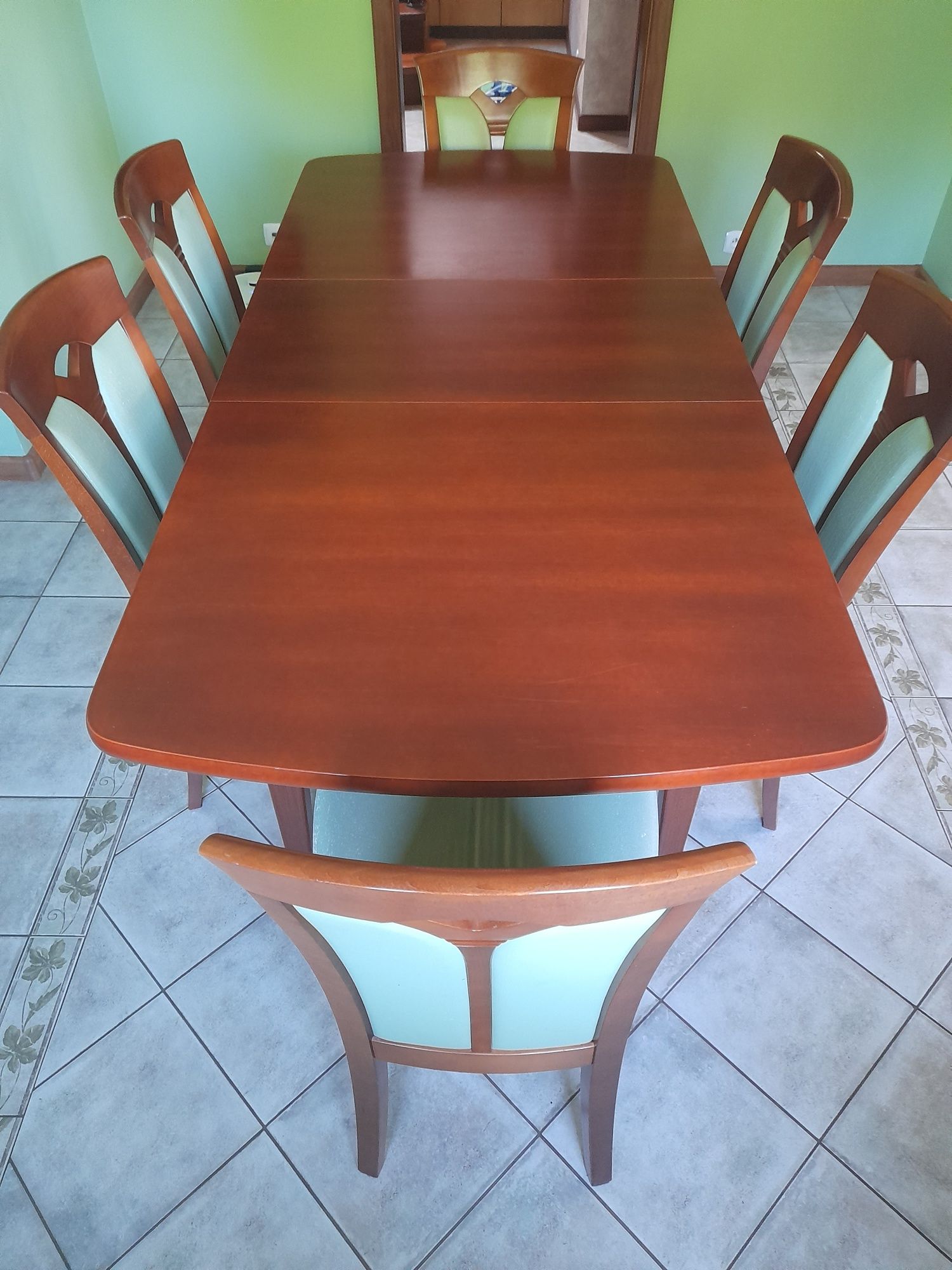 Stół do jadalni do salonu drewniany