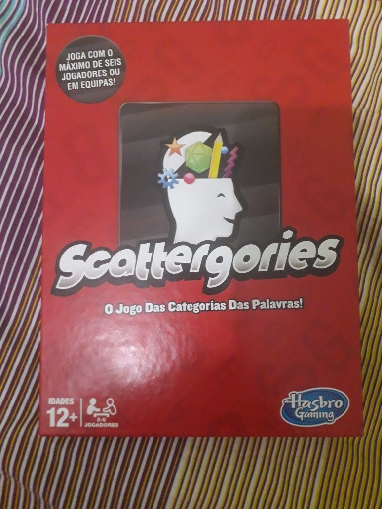 Scattegories jogo de tabuleiro