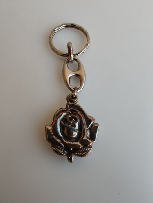 Breloczek róża wisiorek ze zdjęciem