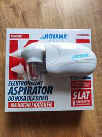 Aspirator do nosa Novaka white na katar dla maluszka