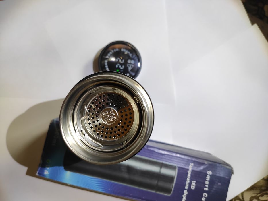 Термос з термометром