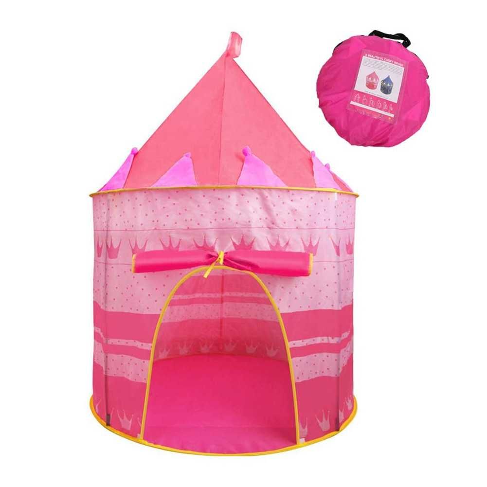 Namiot Pałac Domek Zamek Dla Dzieci Różowy