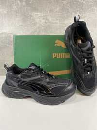 Sneakersy Puma Morphic Base czarne rozmiar 44.5