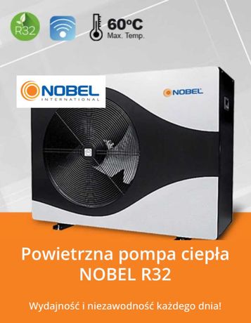 Pompy ciepła NOBEL 18 kW -  R32 +60oC/-30oC A+++
