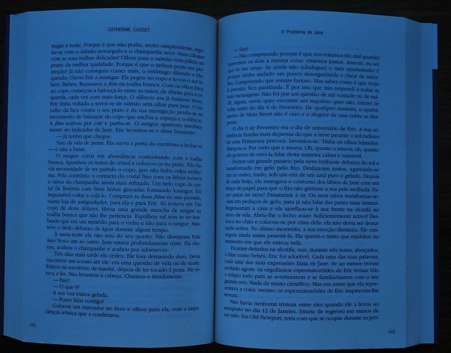 O Problema de Jane de Catherine Cusset