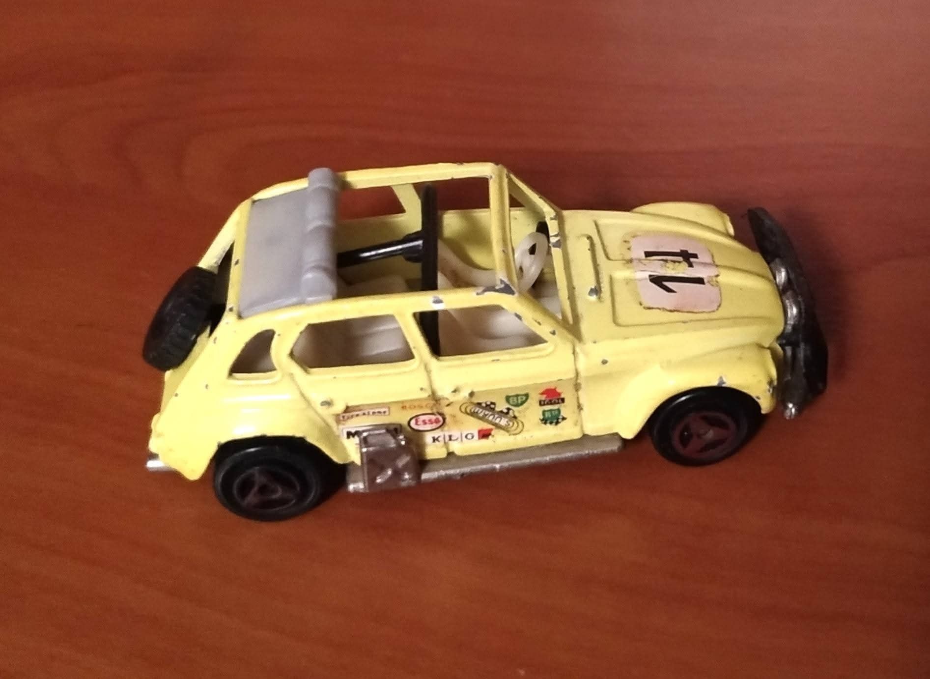Miniatura vintage - Citroen Dyane Rally - Majorette