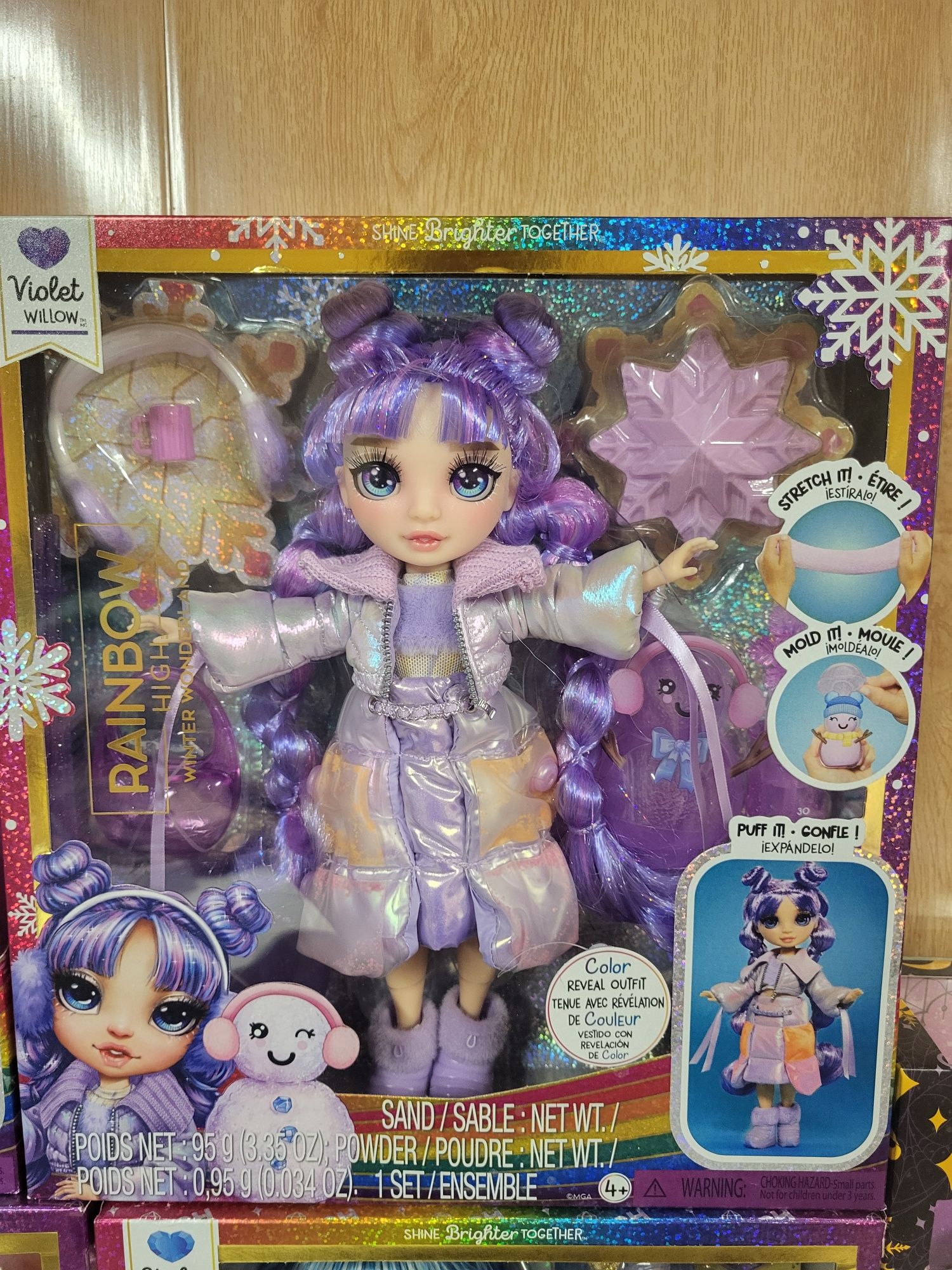 Кукла Rainbow High Winter Виолетта Рейнбоу Хай Зимние наряды