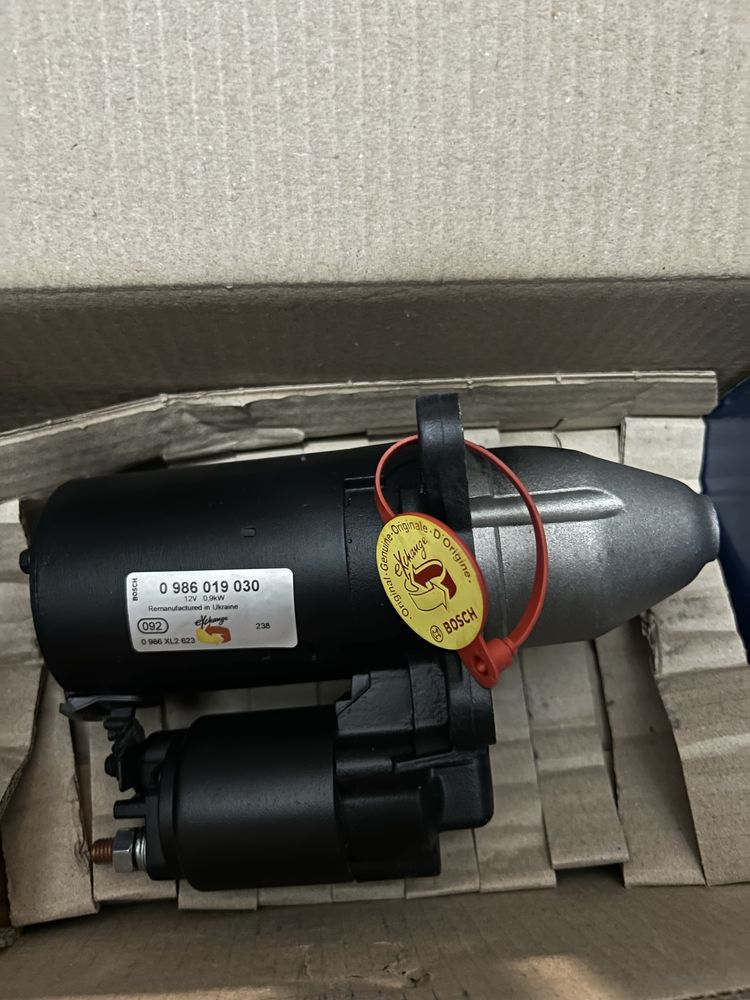 Motor de arranque novo