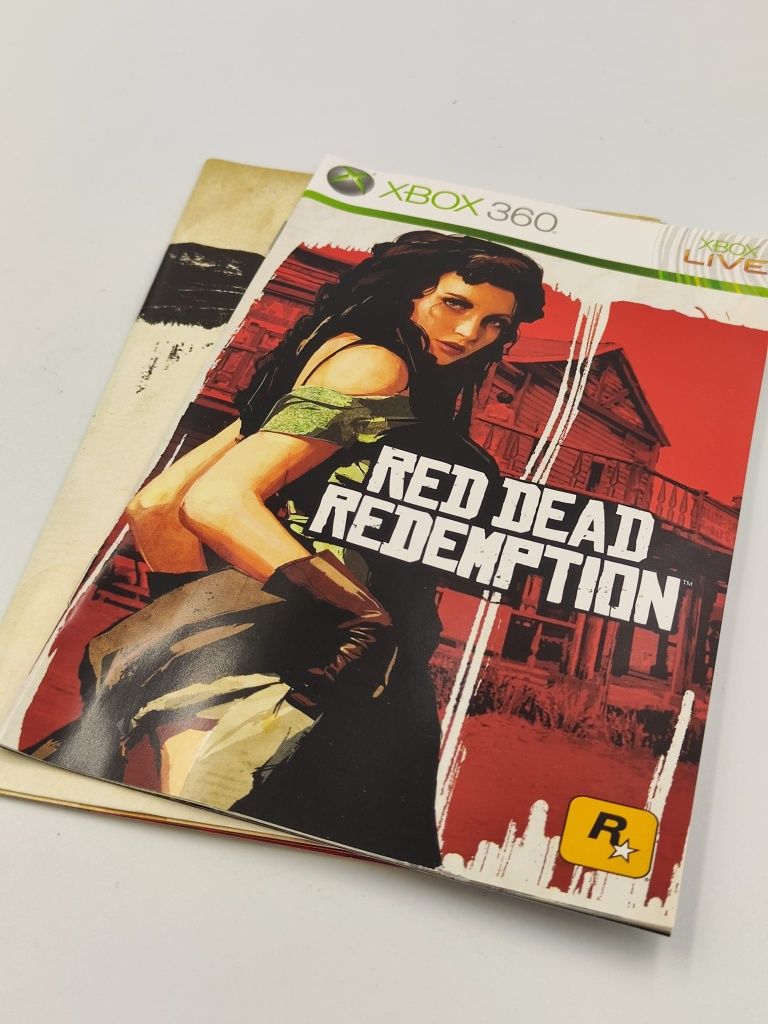 Red Dead Redemption Komplet z Mapą Xbox nr 0752