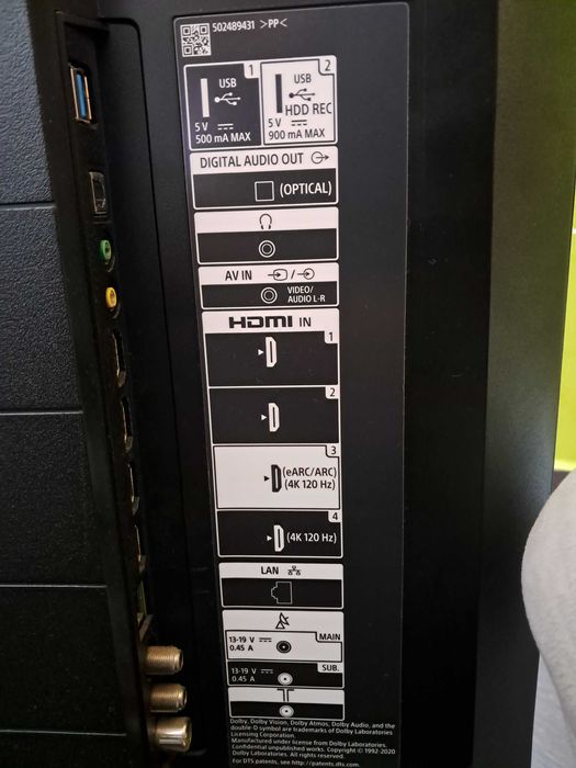 Vendo televisor sony