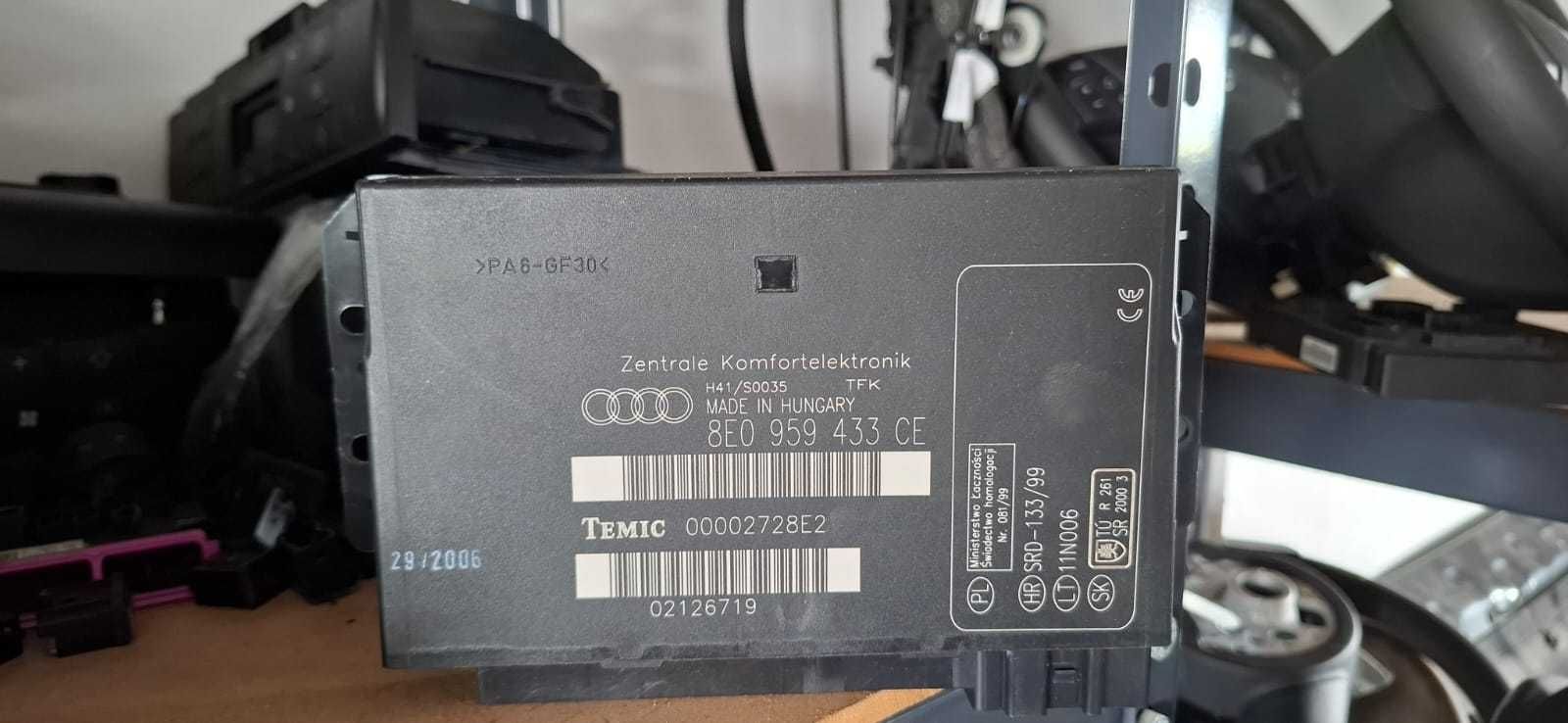 Moduł komfortu Audi A4 B6 B7 8E0.959.433CE