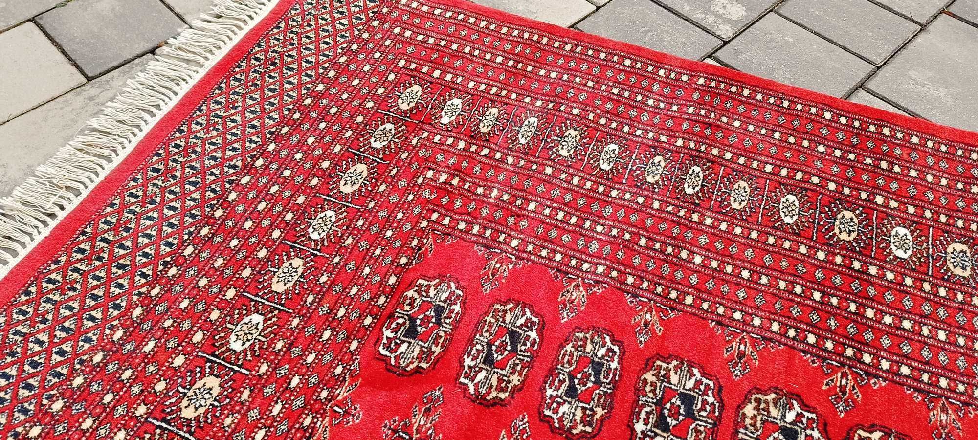 Buchara ręcznie tkany dywan perski pakistan 325 x 252 cm wełna piękny