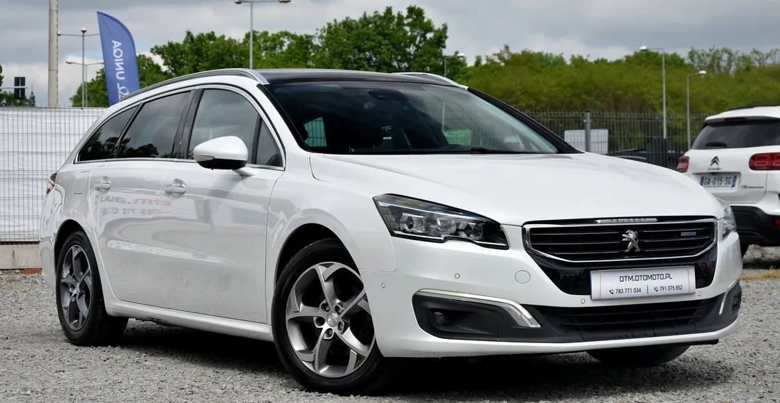Peugeot 508 LED Navi Blis SKÓRA FULL LED grzane fotele