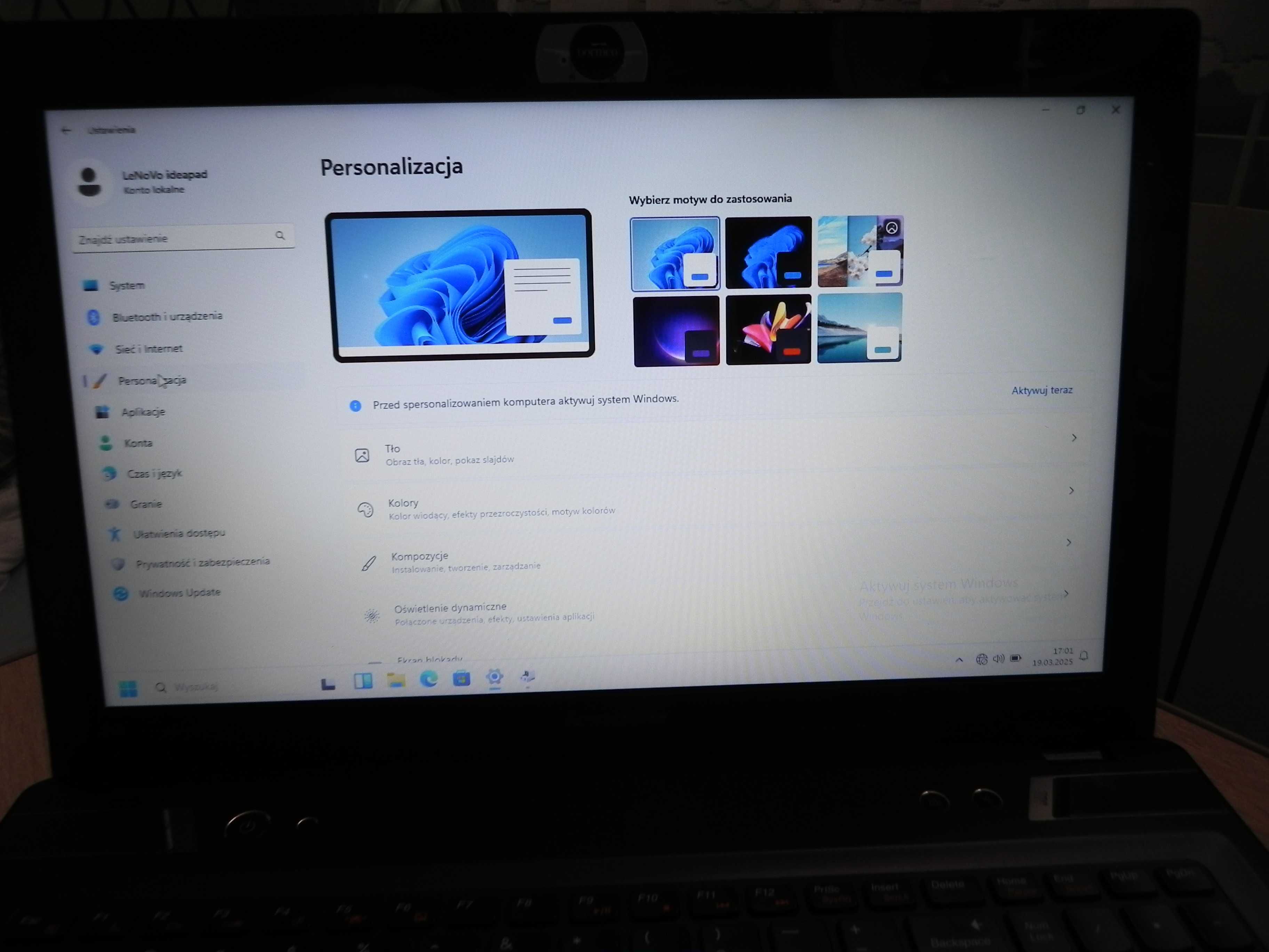 Laptop Lenovo IdeaPad Y580