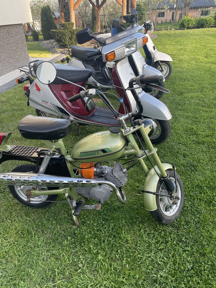 Motorynka + 3 x skuter HONDA