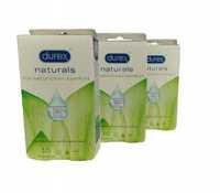 Durex Naturals 30 sztuk prezerwatywy cienkie 98% naturalne nawilżane