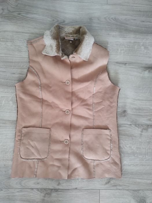 Kamizelka, bezrękawnik, kożuch Favorite Cybill Jeans 36, okrycie