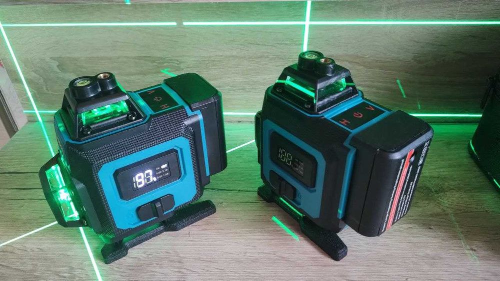 Лазерний рівень, нівелір, уровень, різні комплектації, 4D 360°