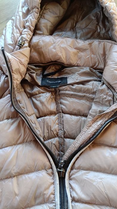 Kurtka z pierzem lekka naturalny puch 34 XS S pikowana Comma