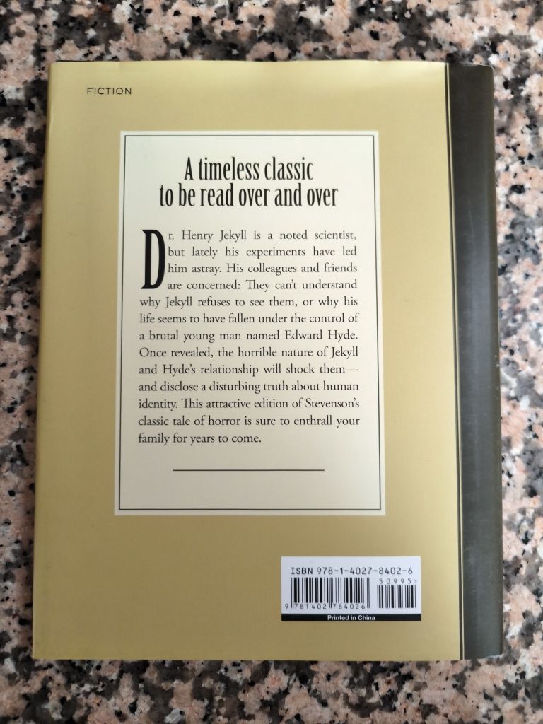 Livro The Strange Case of Dr. Jekyll and Mr. Hyde
