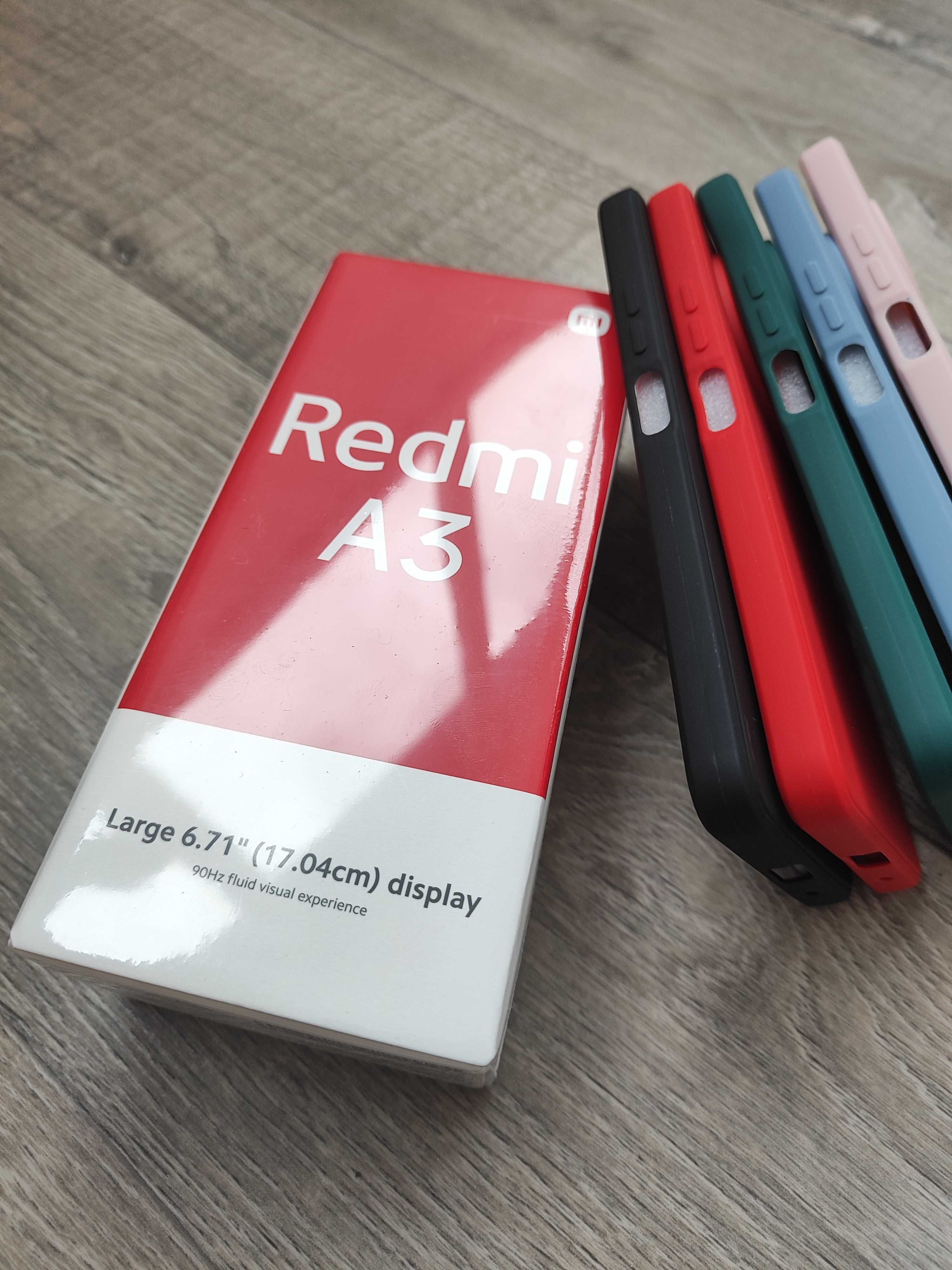 Redmi A3 3/64,  новий у плівці, глобальна версія, є чохли