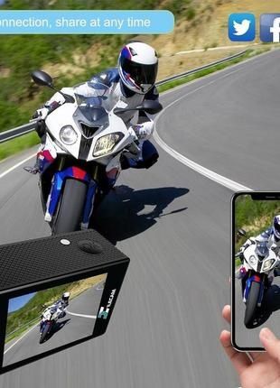 Екшн камера ILECAM 4K WiFi  водозахисна нова 2025 року