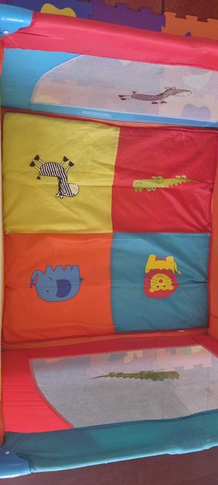 Parque infantil como novo