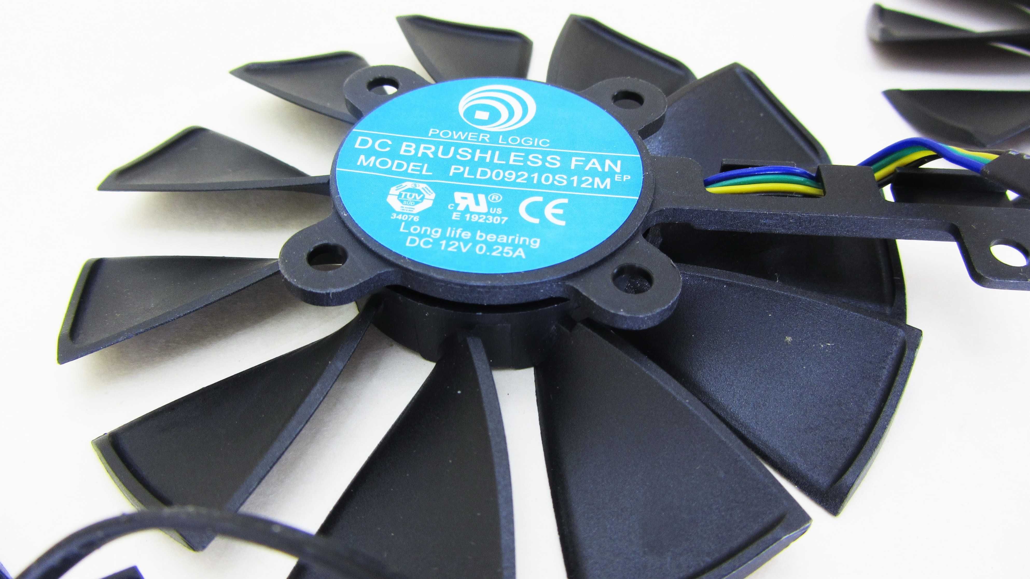 вентиляторы кулеры Asus Strix GTX 1070 1070Ti 1080 1080Ti