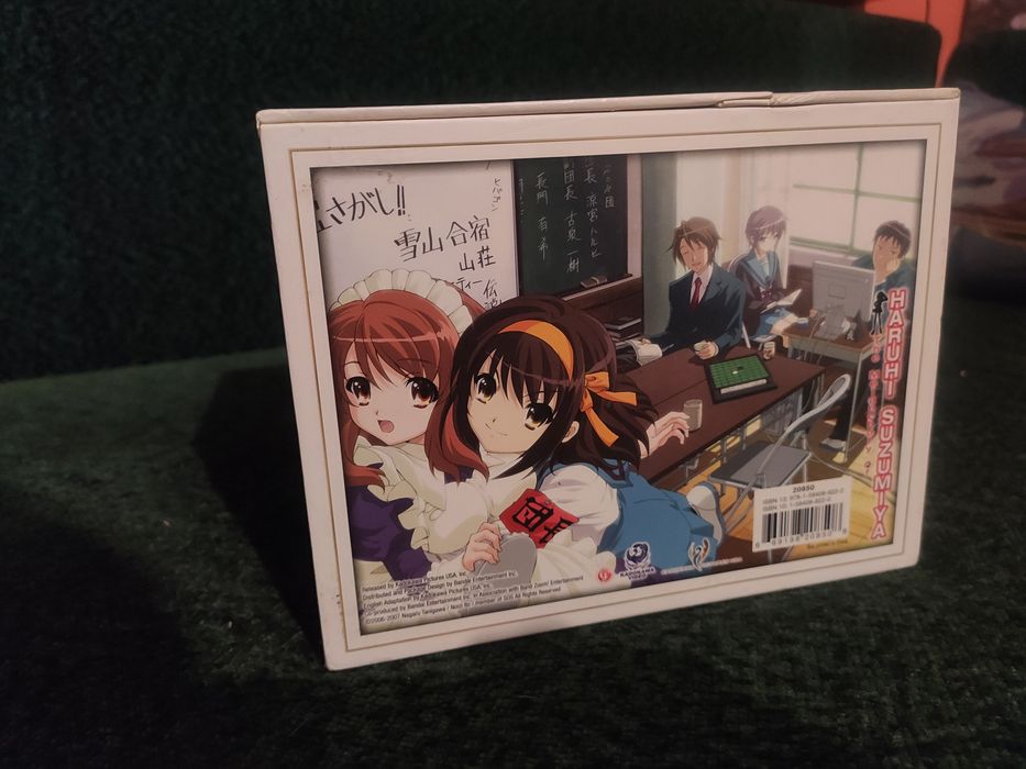 The Melancholy of Haruhi Suzumiya Limited Edition Box Anime Manga USA