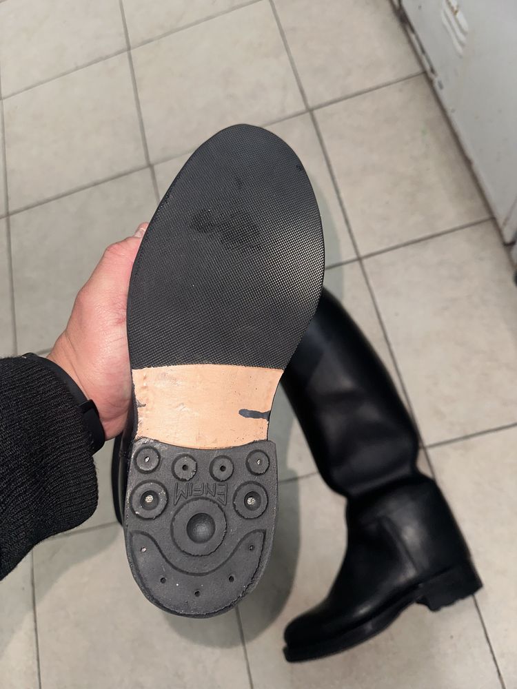 Botas de montar a cavalo