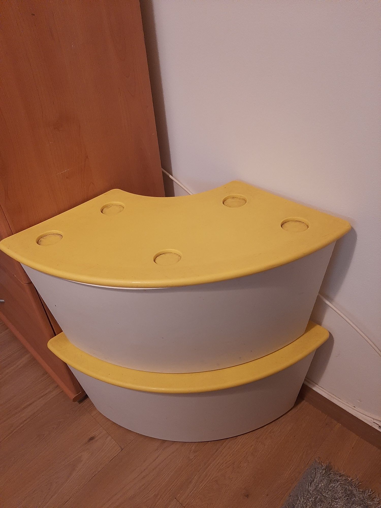 2 Caixas de arrumação de brinquedos ikea