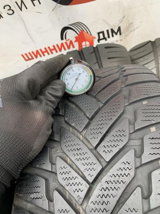 Шини 225/60 R16 пара Dunlop  зима 6,9мм