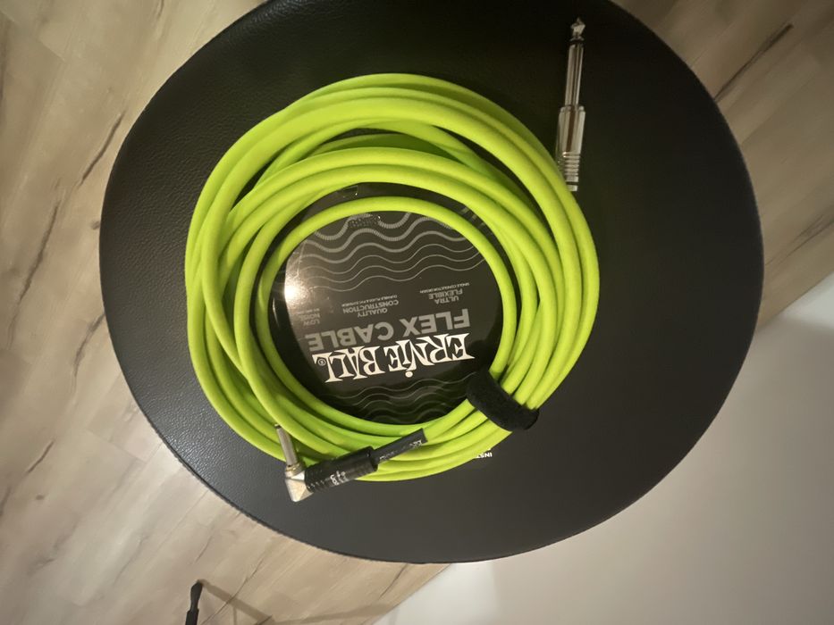 Kabel ernie ball 6,1 m z wtykiem hicon noise free