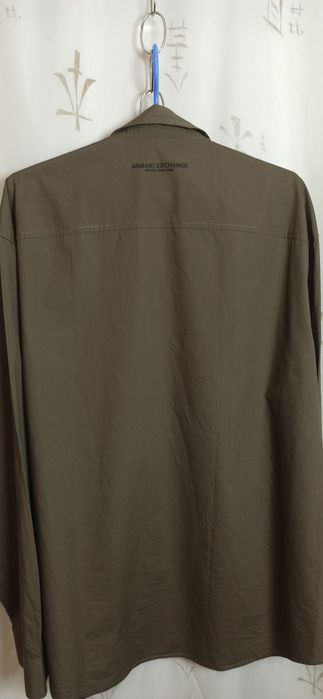 Сорочка чоловіча нова  Armani Exchange zip розм XL оригінал