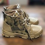 Nowe Buty Trzewiki khaki