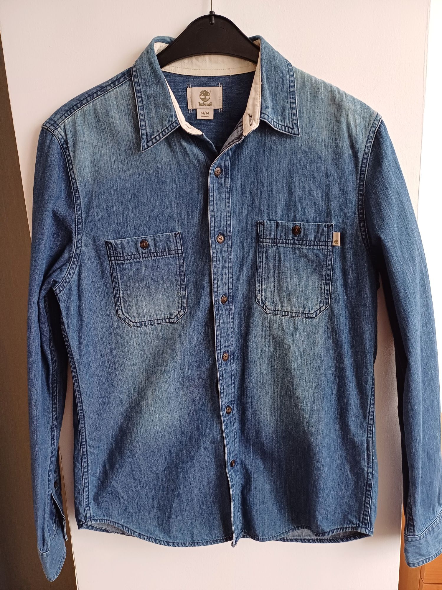 Мужская джинсовая рубашка Timberland ( оригинал) М