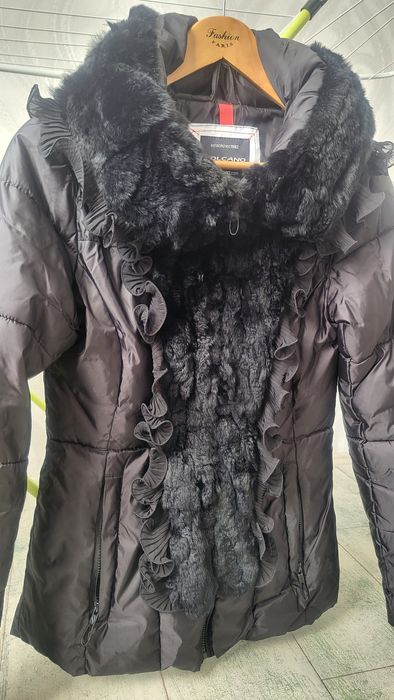 Замшеві ботфорти 39 зимова жіноча куртка М