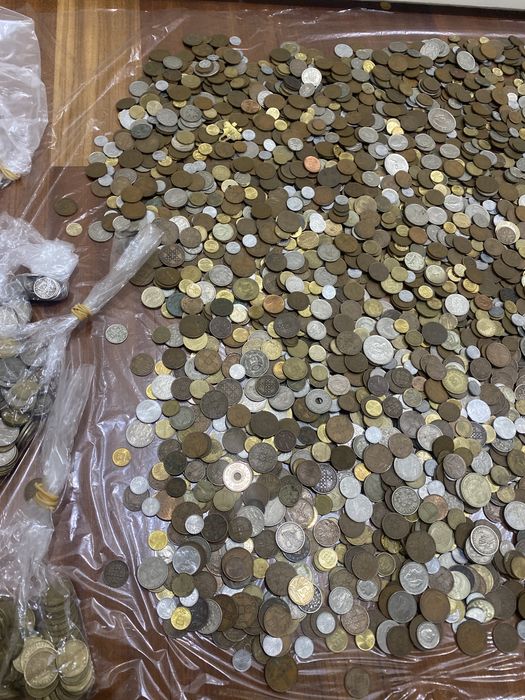 Moedas - Baú do Tio Patinhas - 24,4 Kg moedas