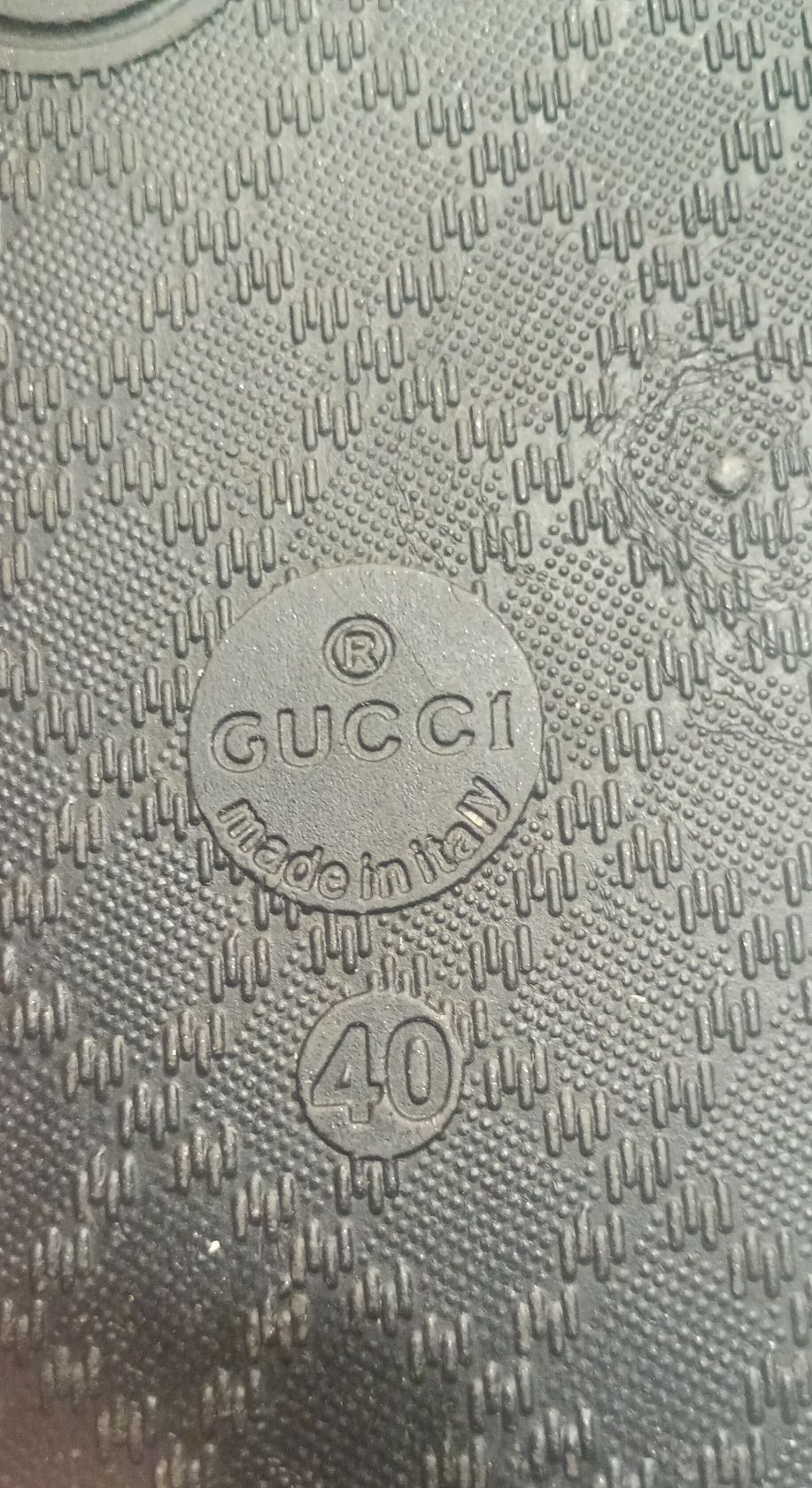 Klapki gucci rozmiar 40